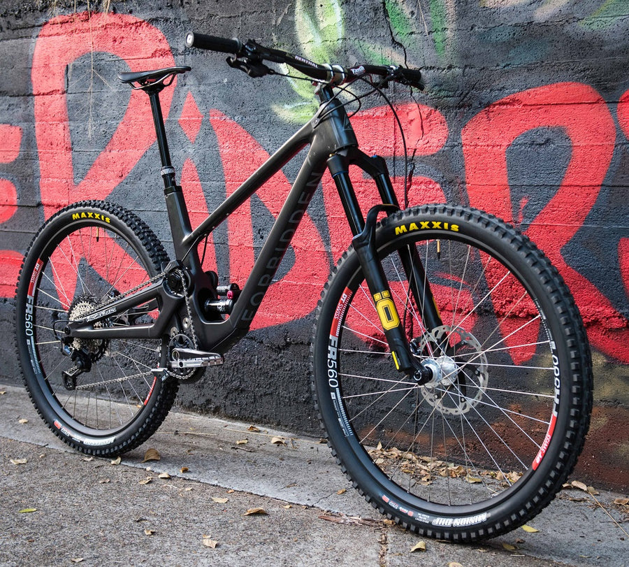 Custom Forbidden Druid mountain bike For The riders Brisbane MTB store
