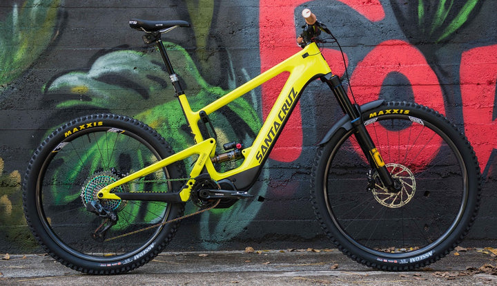 Custom E-Bike Santa Cruz Heckler For The Riders Brisbane MTB store