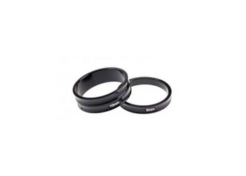 Aerozine Headset Spacer Kit Black - (5mm X 2 AND 10mm X 1)