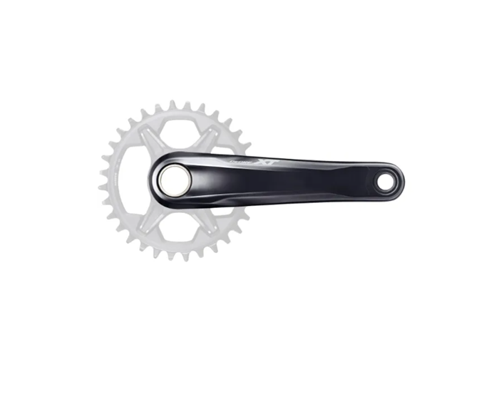 Shimano Deore FC-M8100-1 XT Crankset Black 170mm (No Chainring)