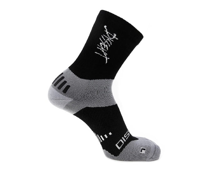 Dissent Labs SuperCrew Ultra MTN Merino 6" Inch Black Grey