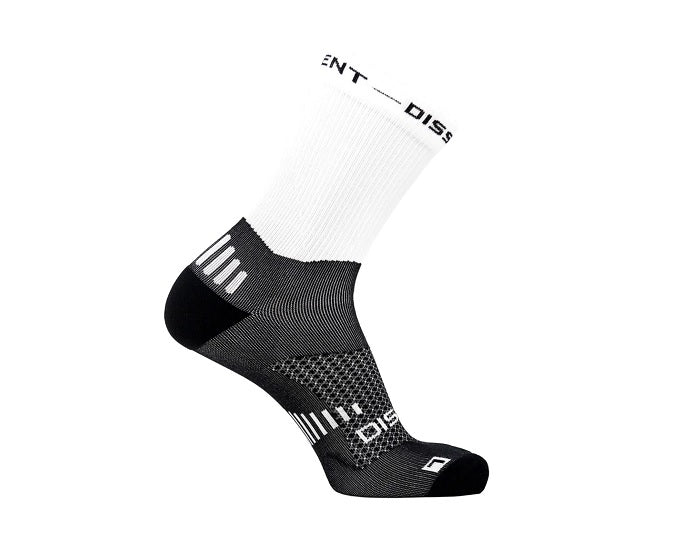 Dissent Labs SuperCrew Ultra MTN 6" Inch White Black 