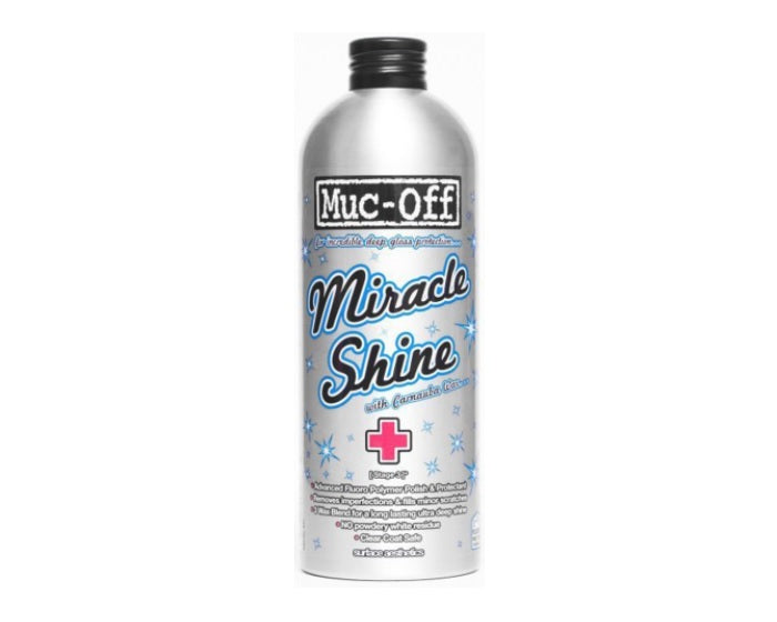 Muc Off Protect Miracle Shine Polish available to buy in-store or online now at For The Riders Aussie MTB shop.