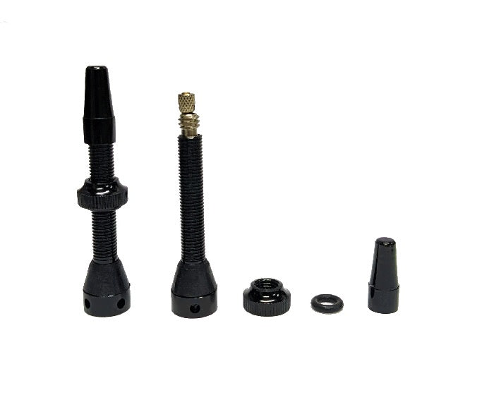 Alloy Tubeless Cush Core Compatible Valves buy now at For The Riders Brisbane MTB Shop.